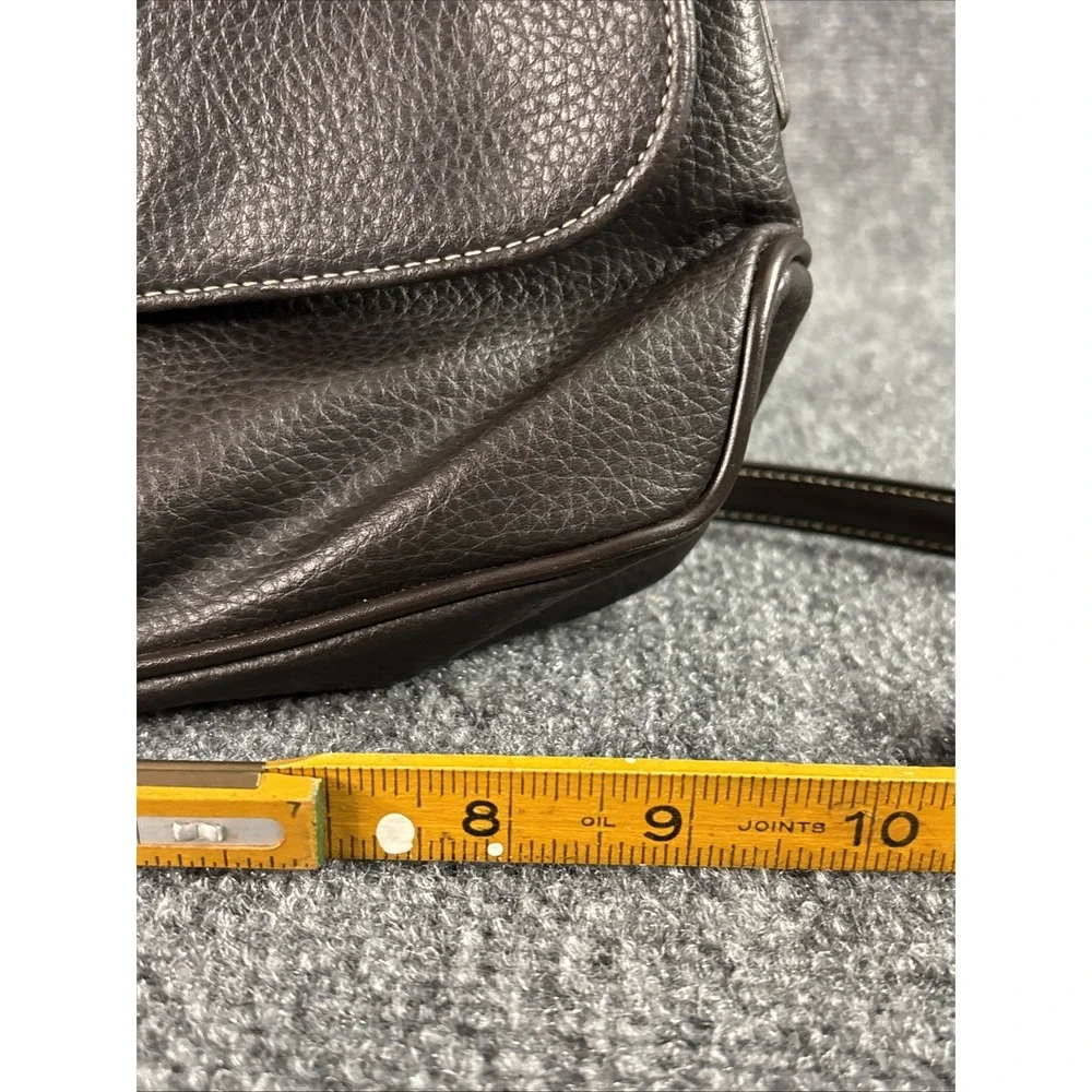 Vintage Guess Crossbody Pebbled Leather Black Purse